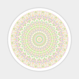 Groovy Hippie Boho Mandala Magnet